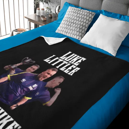 Discover Luke Littler "The Nuke" T-Shirt Baby Blankets