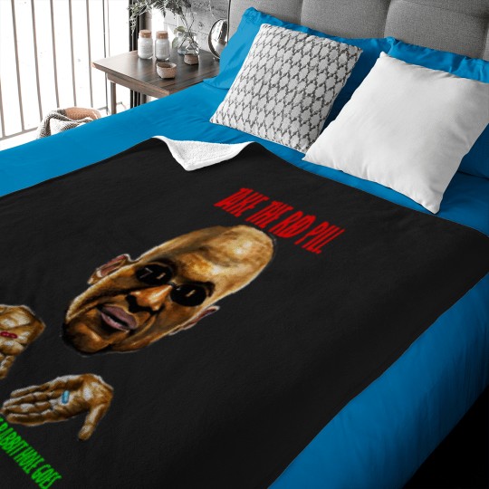 Discover Morpheus (The Matrix), Take the red pill. Oversized Baby Blankets