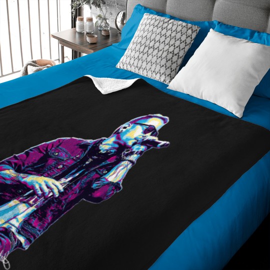 Discover Chester-Bennington-Classic-Rock T-Shirt Baby Blankets