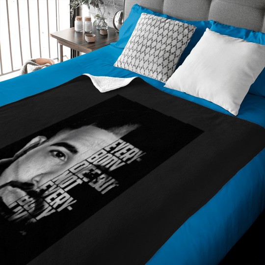 Discover Black-And-White-Drake-Quote-(12) T-Shirt Baby Blankets