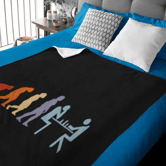 Discover Chess-Chess-Game-Chess-Pieces-Evolution-Chess-Board T-Shirt Baby Blankets
