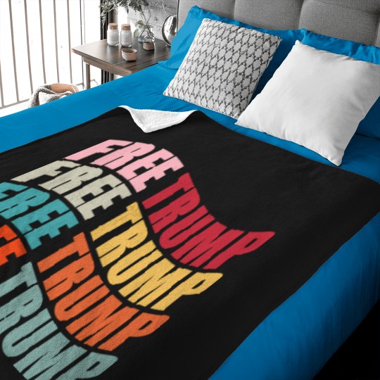 Discover Free-Trump-Active-T-Shirt-(19) Baby Blankets