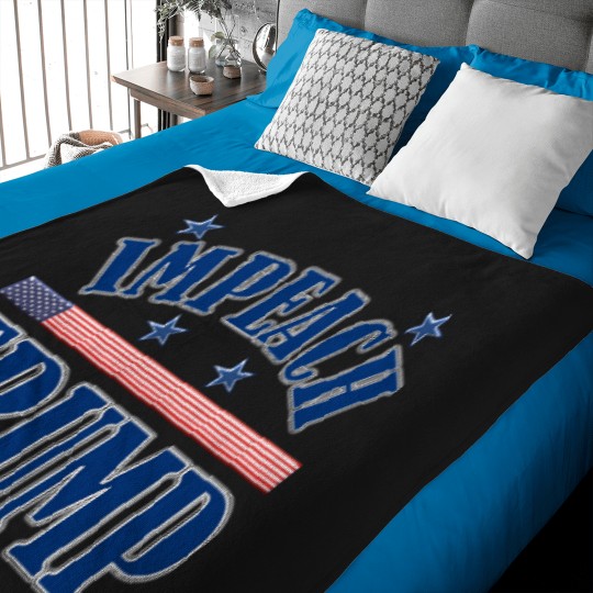Discover Impeach-Trump T-Shirt Baby Blankets