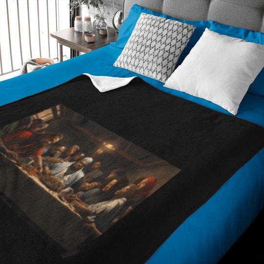 Discover Ogs'-Last-Supper-Hip-Hop-Gangster-T-Shirt Baby Blankets