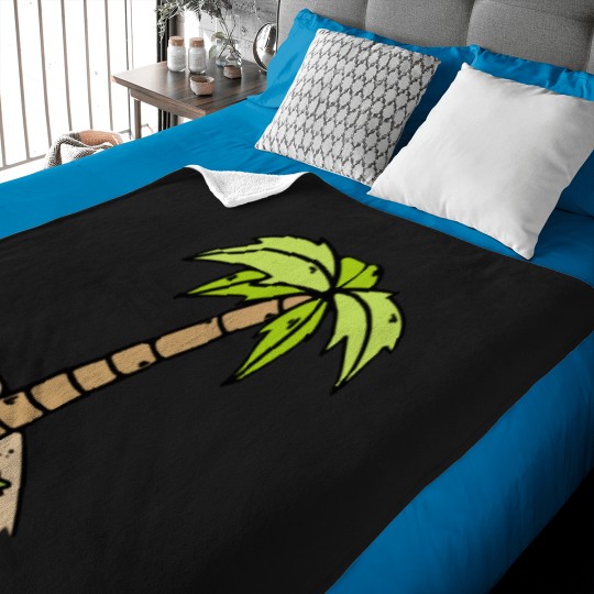 Discover Palm Oversized Baby Blankets