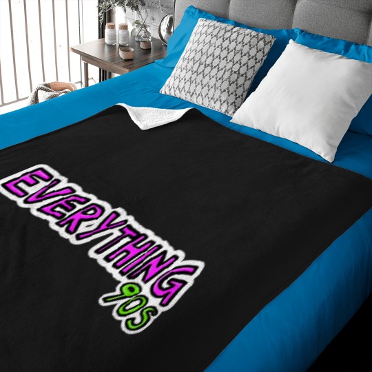 Discover 1933-Everything-90S-Podcast-Title-Logo T-Shirt Baby Blankets