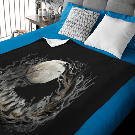 Discover Haunted-Forest-In-3D-Active-T-Shirt Baby Blankets