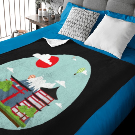 Discover Japan-- T-Shirt Baby Blankets