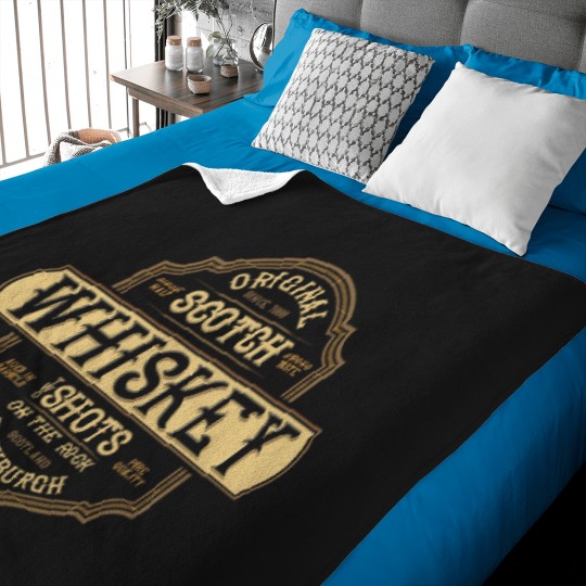 Discover Whiskey Bar Logo Font Scotch Logo Shield Baby Blankets