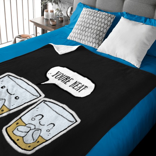 Discover You_re NeatWhiskey Joke Baby Blankets