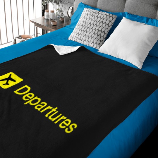 Discover Departures Baby Blankets