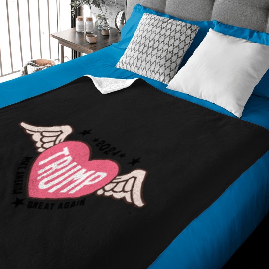 Discover Trump-2024-Tattoo T-Shirt Baby Blankets