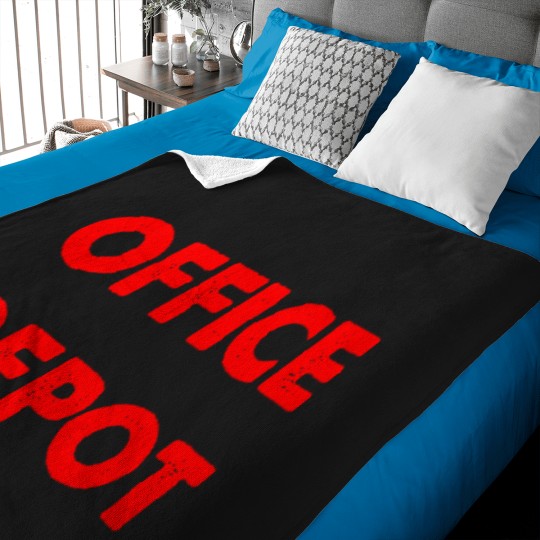 Discover Office-Depot T-Shirt Baby Blankets