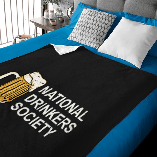Discover National Drinkers Society T-Shirt Baby Blankets
