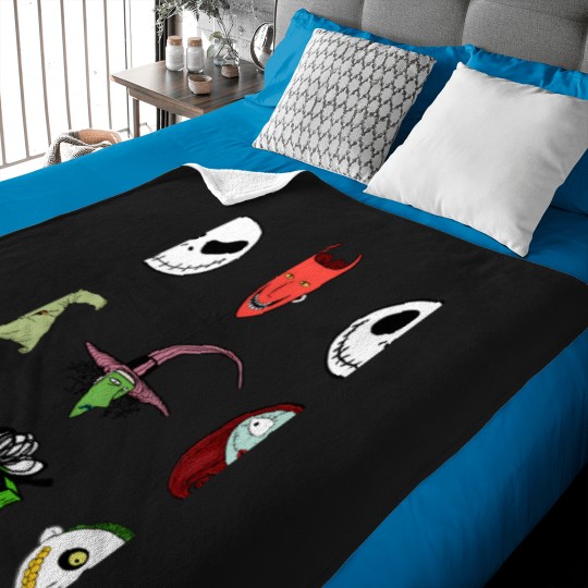 Discover S Nightmare Before Christmas T-Shirt Baby Blankets