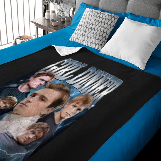 Discover Josh Hutcherson Girl Dinner Vintage Retro Baby Blankets