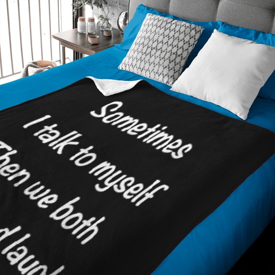 Discover Laugh-And-Laugh T-Shirt Baby Blankets