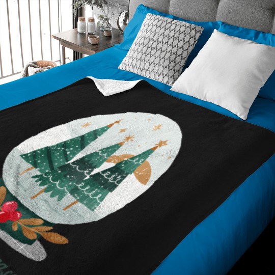 Discover 'Tis-The-Damn-Season-Snow-Globe T-Shirt Baby Blankets