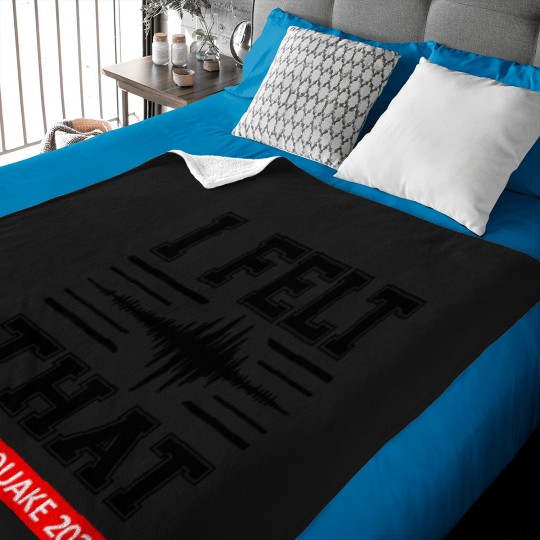 Discover New Jersey Earthquake Alert T-Shirt Baby Blankets