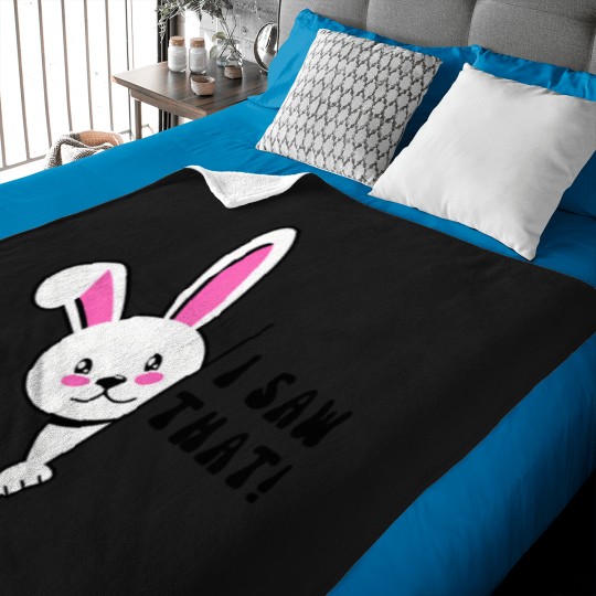 Discover I Saw That T-Shirt Baby Blankets