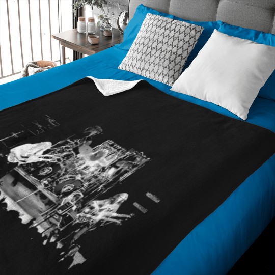 Discover Rush-Band T-Shirt Baby Blankets