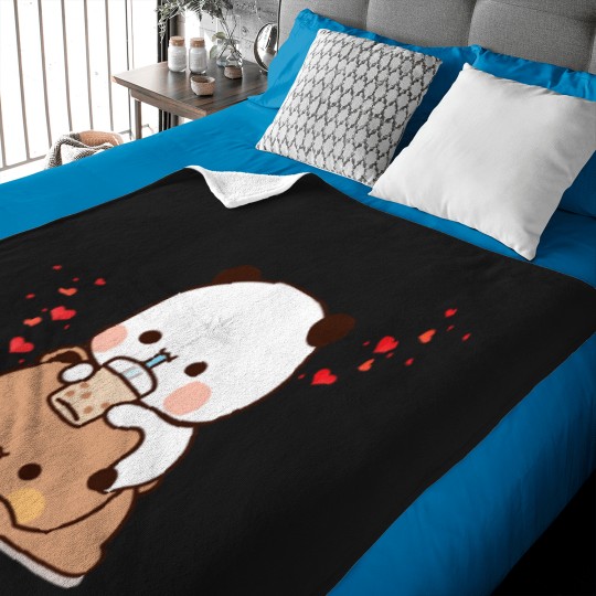 Discover Bubu-Dudu-Chilling T-Shirt Baby Blankets