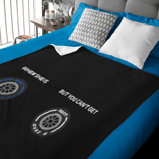Discover When she is wet but you can_t get hard Baby Blankets