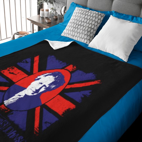 Discover God save Boris Johnson Active Baby Blankets