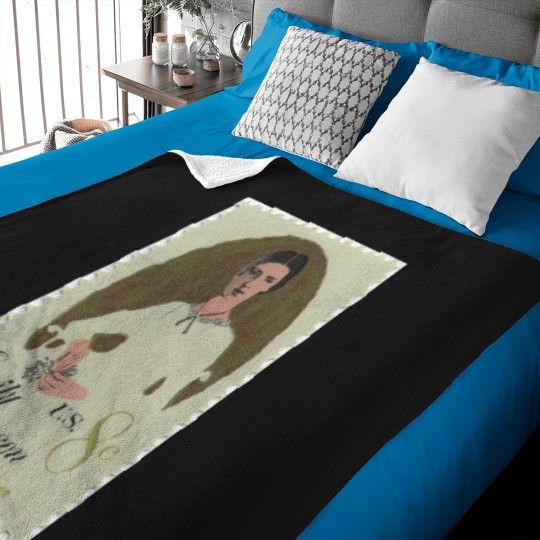 Discover Emily Dickinson Stamp Baby Blankets