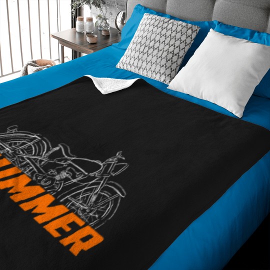 Discover Harleyy-Davidsonnnn (2) Baby Blankets