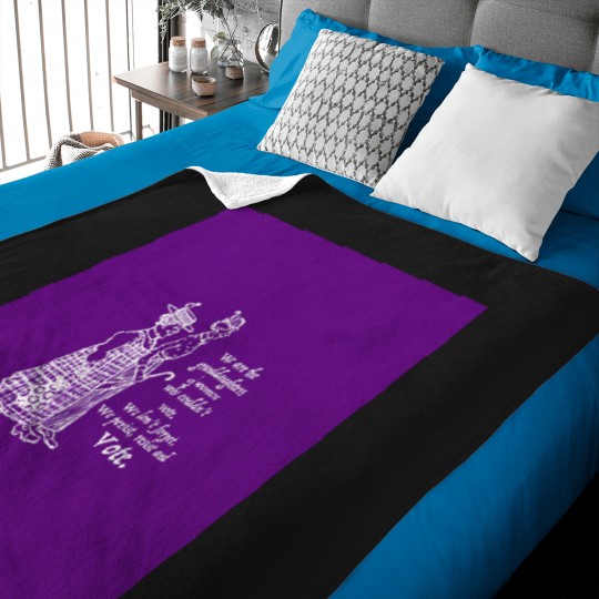 Discover 1581 Granddaughters Who Vote White On Purple Sleeveless Top Baby Blankets
