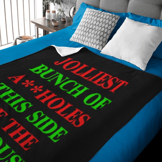 Discover Best-Seller-Jolliest-Bunch-Of-Assholes-This-Side-Of-The-Nuthouse-- Baby Blankets