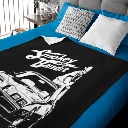 Discover Retro The Bandit Baby Blankets