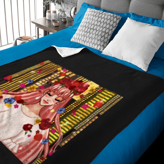 Discover Flower Parade Baby Blankets