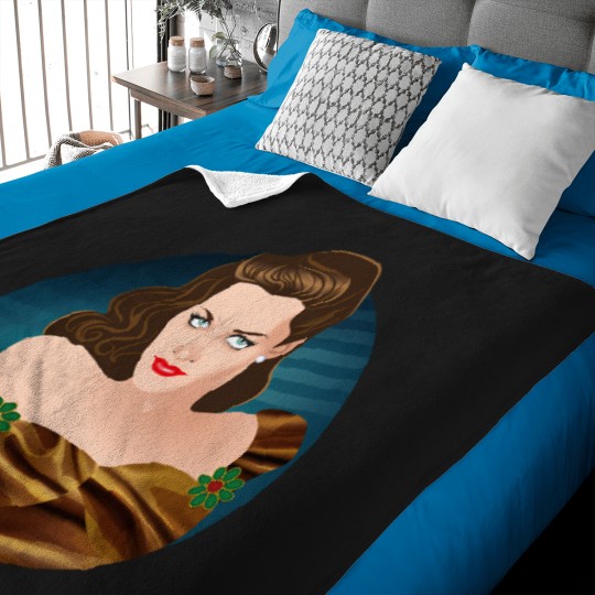 Discover Yvonne De Carlo Zizanie Wild Cows Freedom51 Baby Blankets