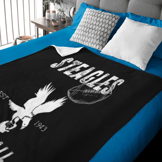 Discover Steagles Football Est 1943 PhilPhit Combine Team Baby Blankets