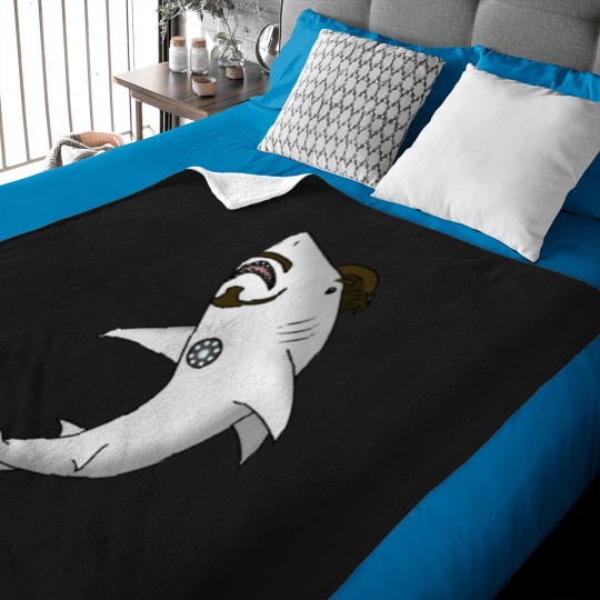 Discover Tony Shark (1) Baby Blankets