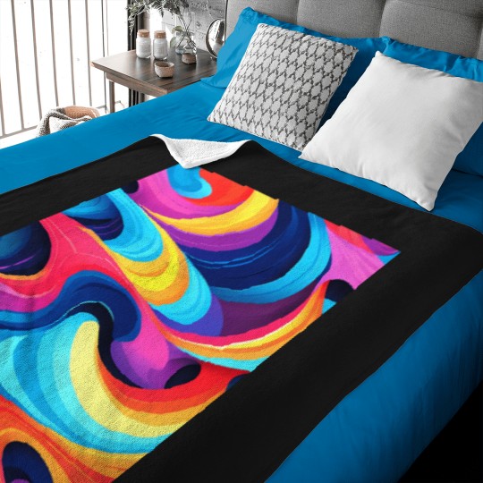 Discover 6276 Swirling Serenity Active T-Shirt Baby Blankets