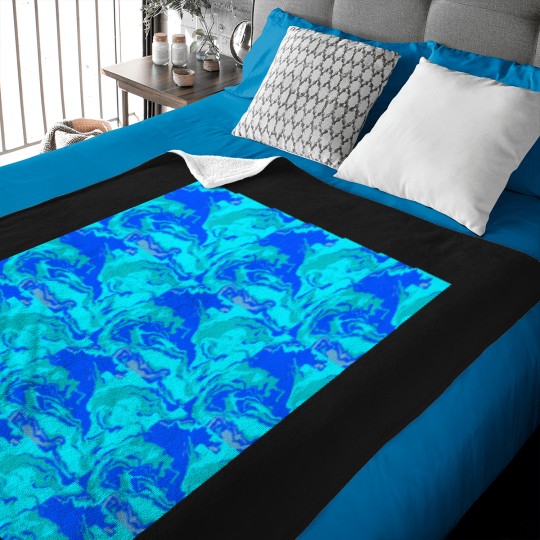Discover 6296 Tranquil Waves Of The Ocean A-Line Dress Baby Blankets