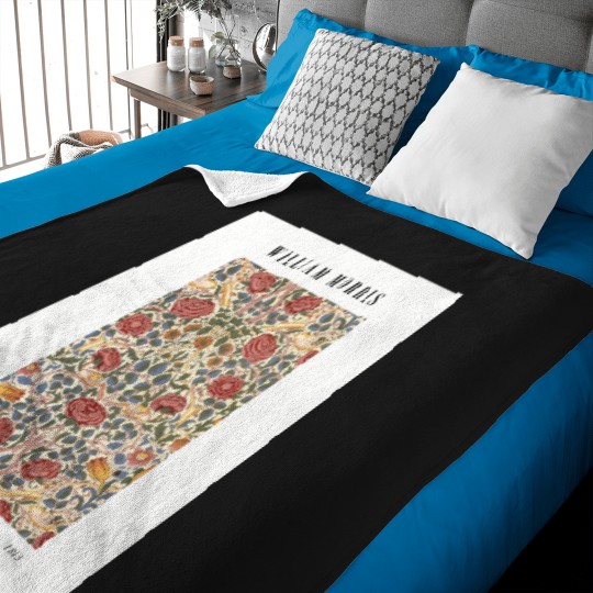 Discover William Morris - Roses (1883) - Wallpaper Design Simple minds logo Essential T-Shirt Baby Blankets