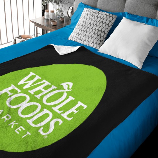 Discover Whole Foods Logo Baby Blankets