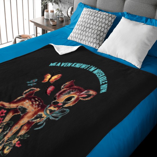Discover Heaven Knows I'M A Miserable Now (The Smiths) Say No to Sports Baby Blankets