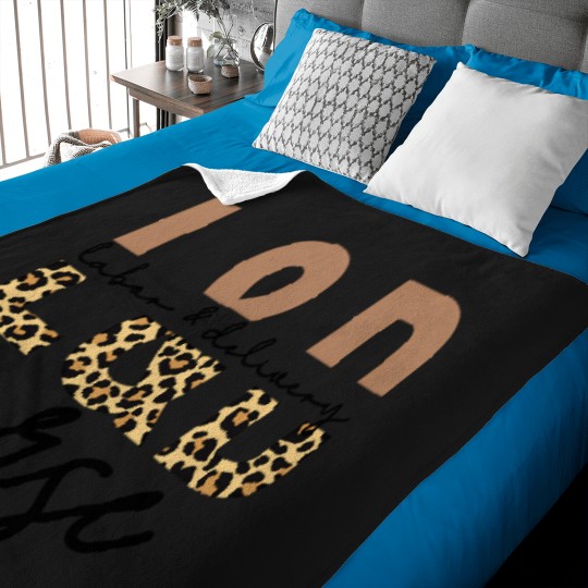 Discover Labor And Delivery Ld Nurse Leopard Cheetah Print Baby Blankets