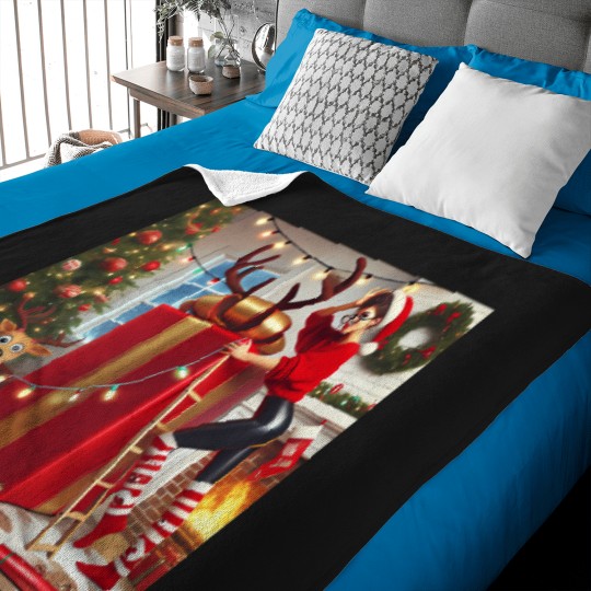 Discover Christmas spirit Baby Blankets