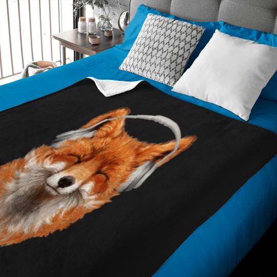 Discover Smiling Musical Fox Mazzy Stars final poster Poster Baby Blankets