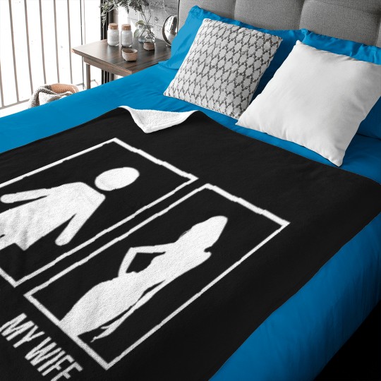 Discover Your WifeMy Wife Baby Blankets