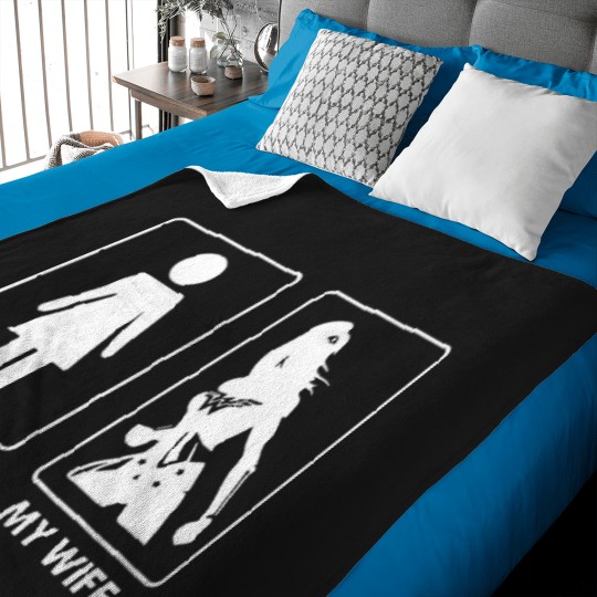 Discover Your wifemy wife Baby Blankets