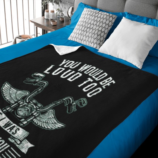 Discover You Would Be Loud Too If  .png American Chopper.png Baby Blankets