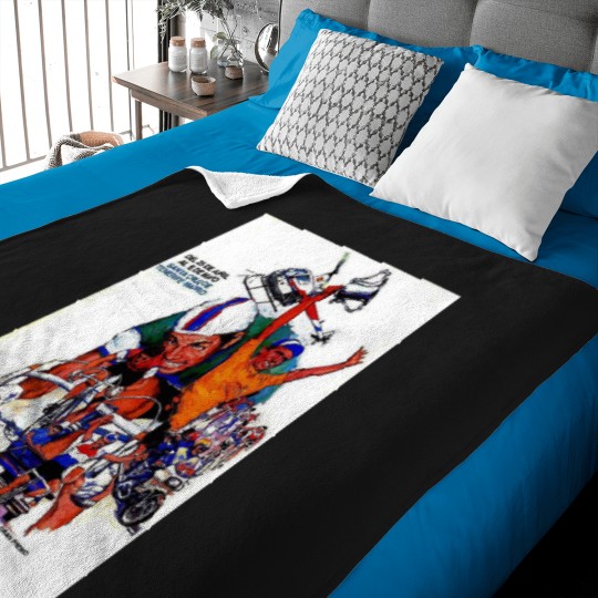 Discover VUELTA  Vintage  (3).png 1925 Onyx Cycles French Advertising .png Baby Blankets