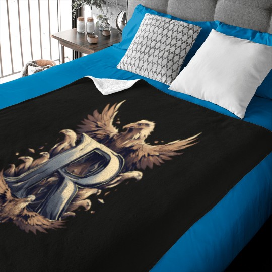 Discover Eagles And The Letter R - Fantasy Wonka Bar Poster Baby Blankets